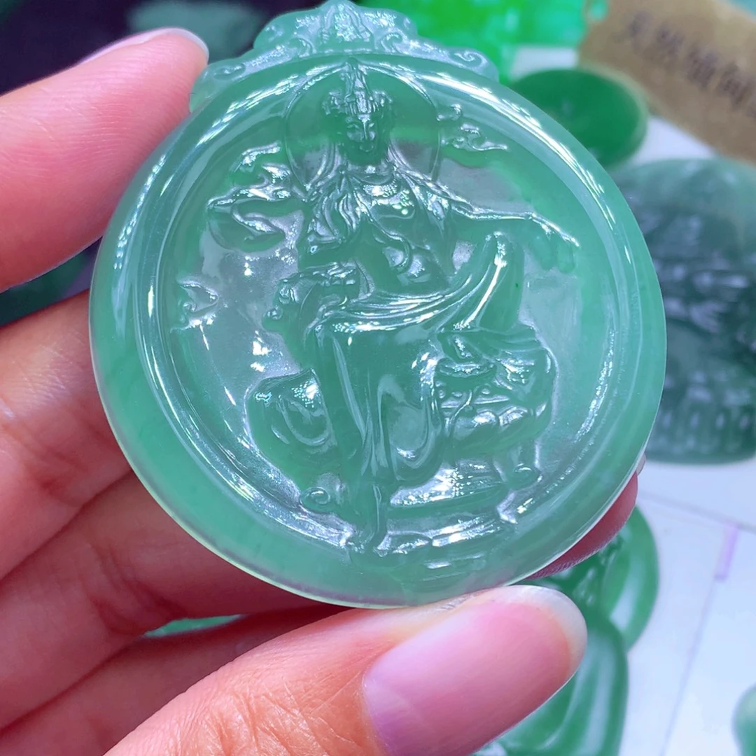 安****定制翡翠未镶嵌天然