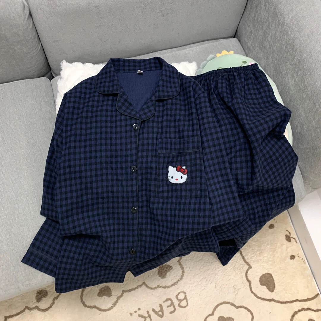 【一号链接】秋季爆款睡衣女2025新款长袖长裤家居服套装可外穿