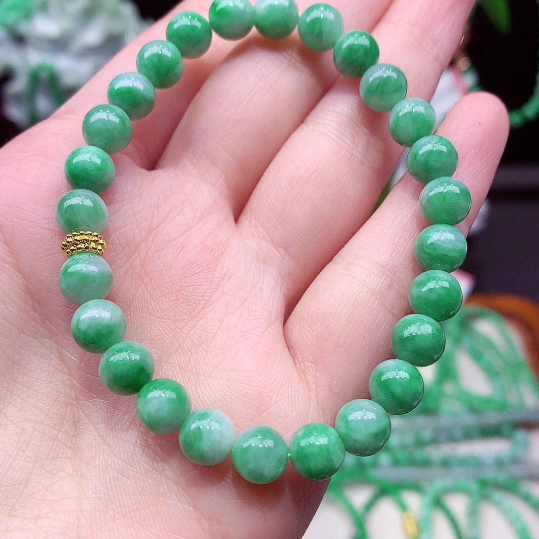 翡翠未镶嵌手链翡翠