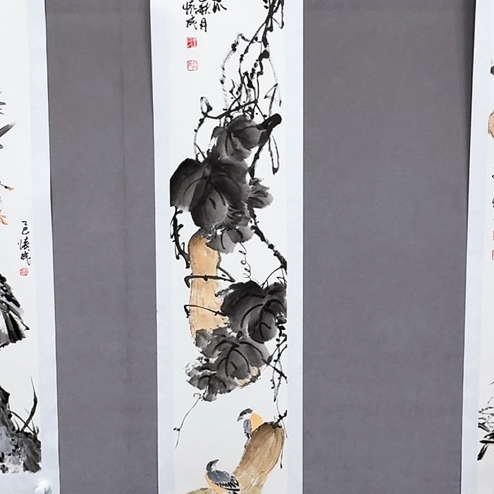 国画亲笔手绘放心去藏