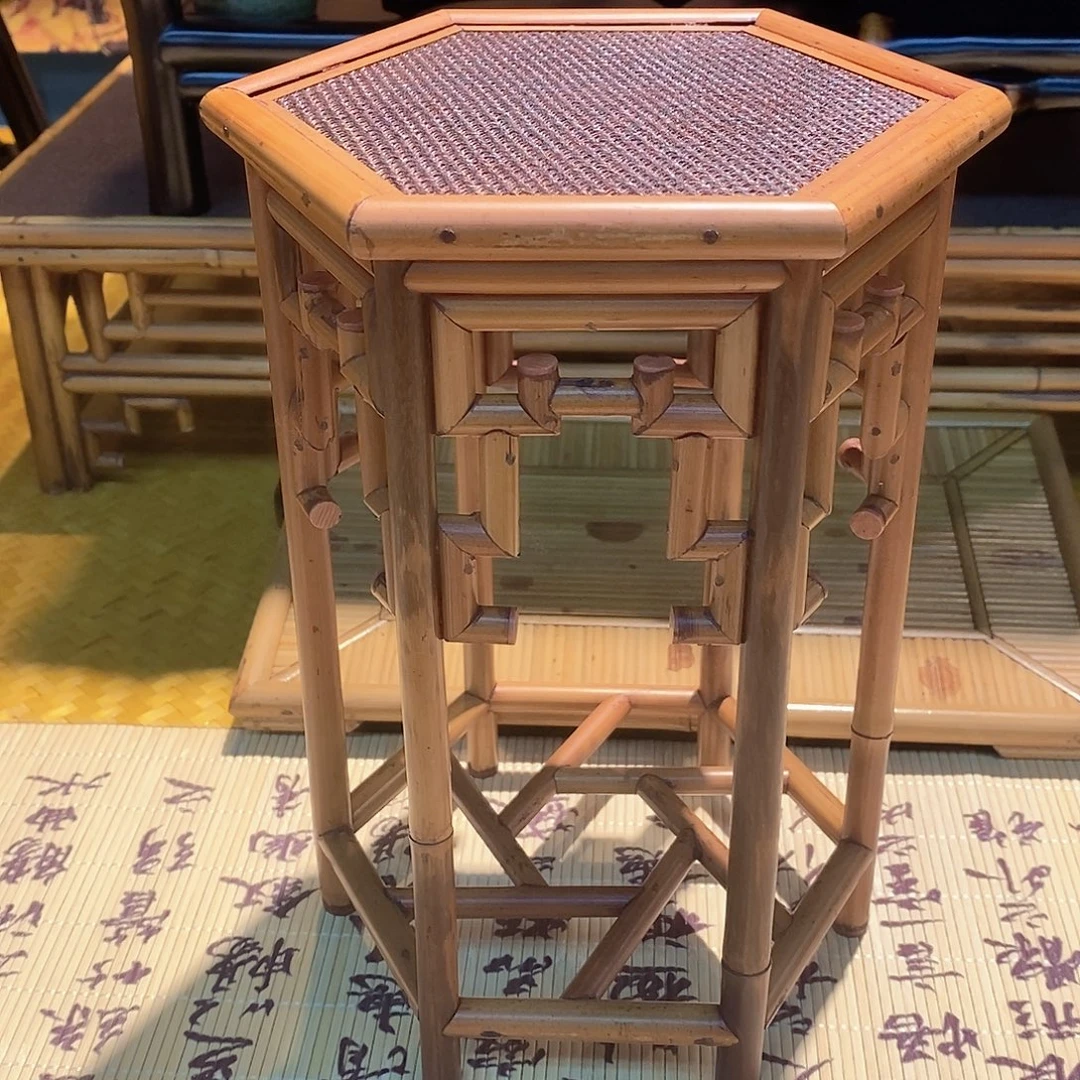 六角花架小花架桌面款