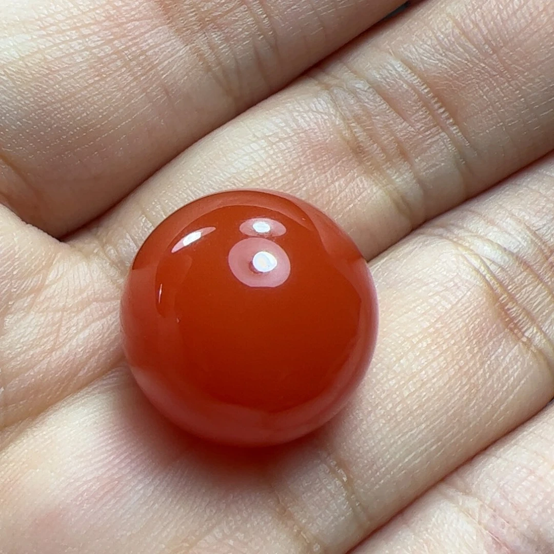南红玛瑙珠子未镶嵌