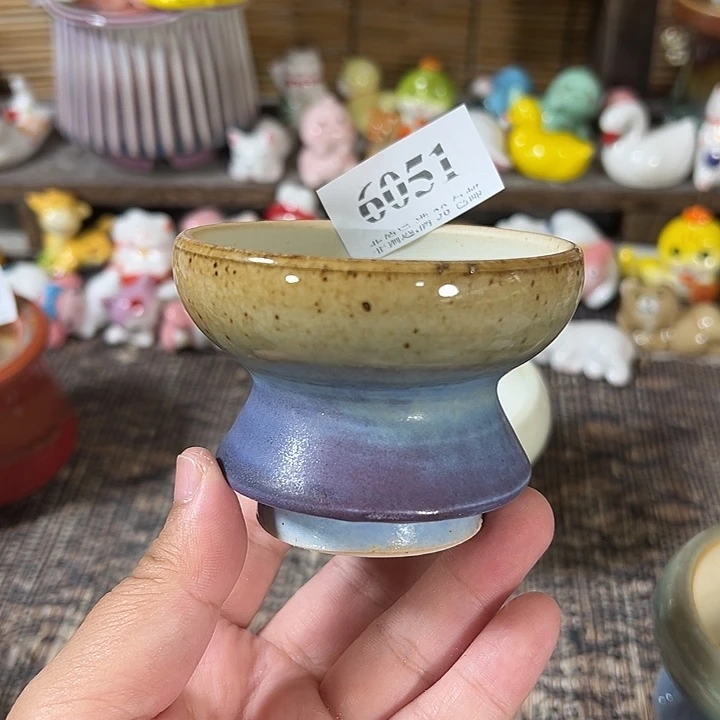 口6 手工花盆满30包邮