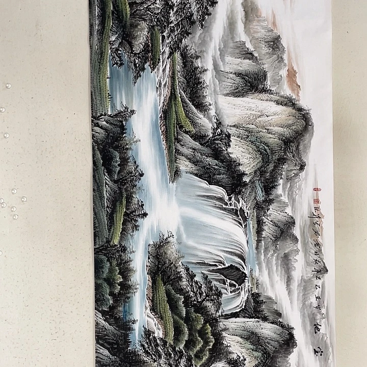 国画国画作品欣赏。国画