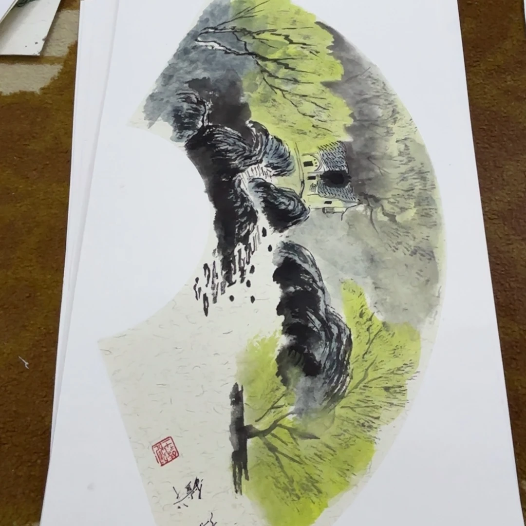 国画赵铁老师作品刘