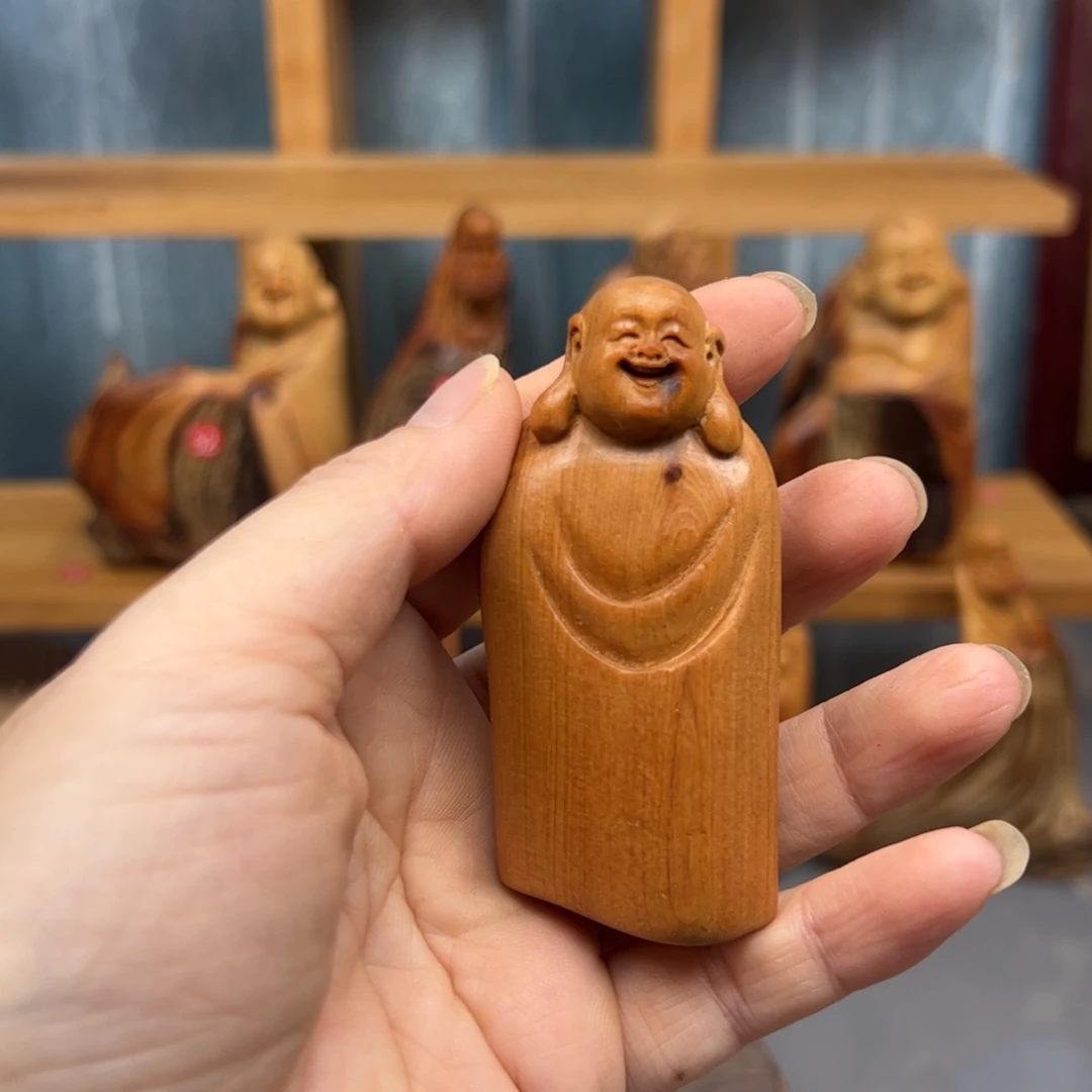 柏木崖柏木摆件手把件，5