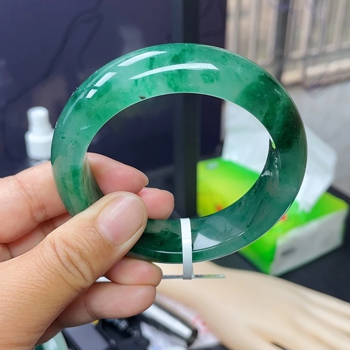 石英质玉手镯未镶嵌静***舞瑶56