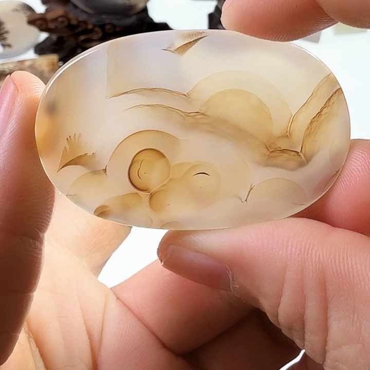 玛瑙/玉髓未镶嵌珠宝半成品