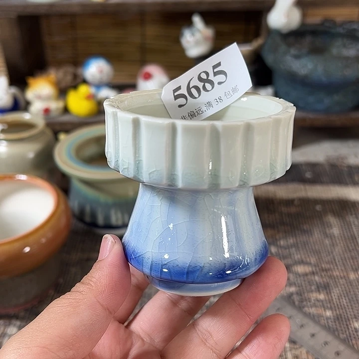 口6 手工花盆满30包邮