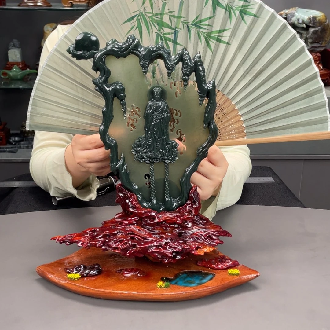 未镶嵌和田玉摆件
