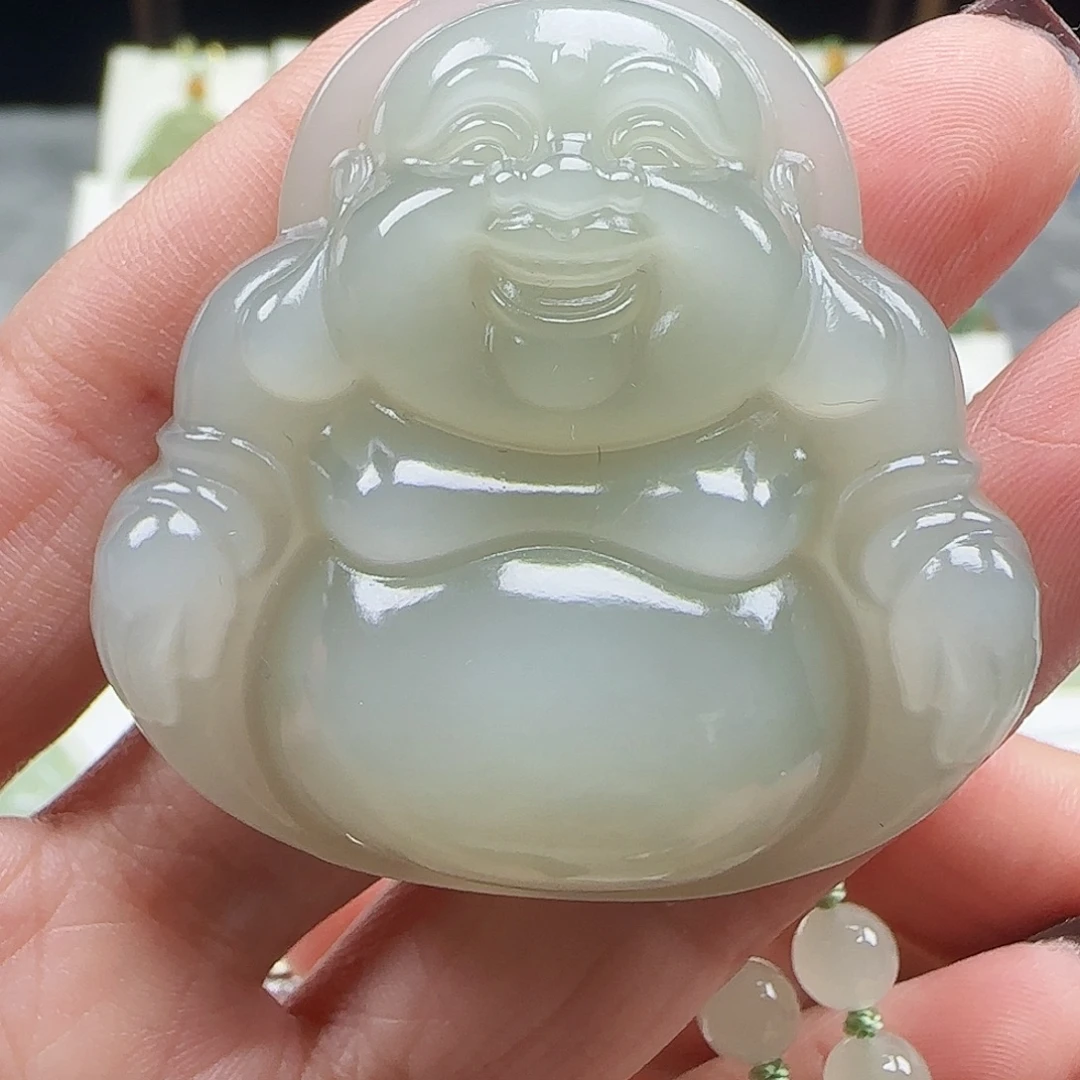 *****和田玉未镶嵌吊坠(赠链)