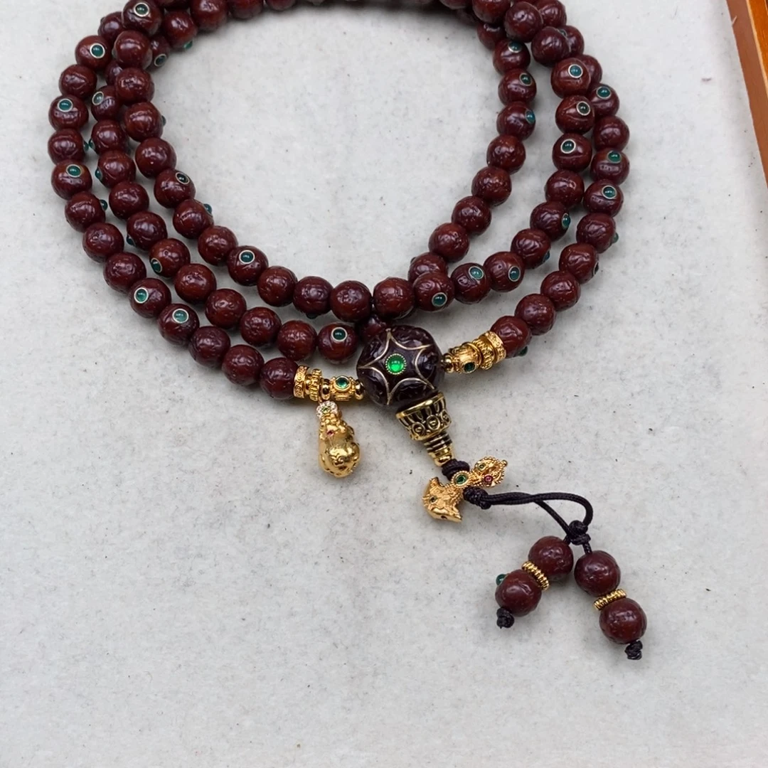 龙***儿凤眼菩提吊坠凤眼