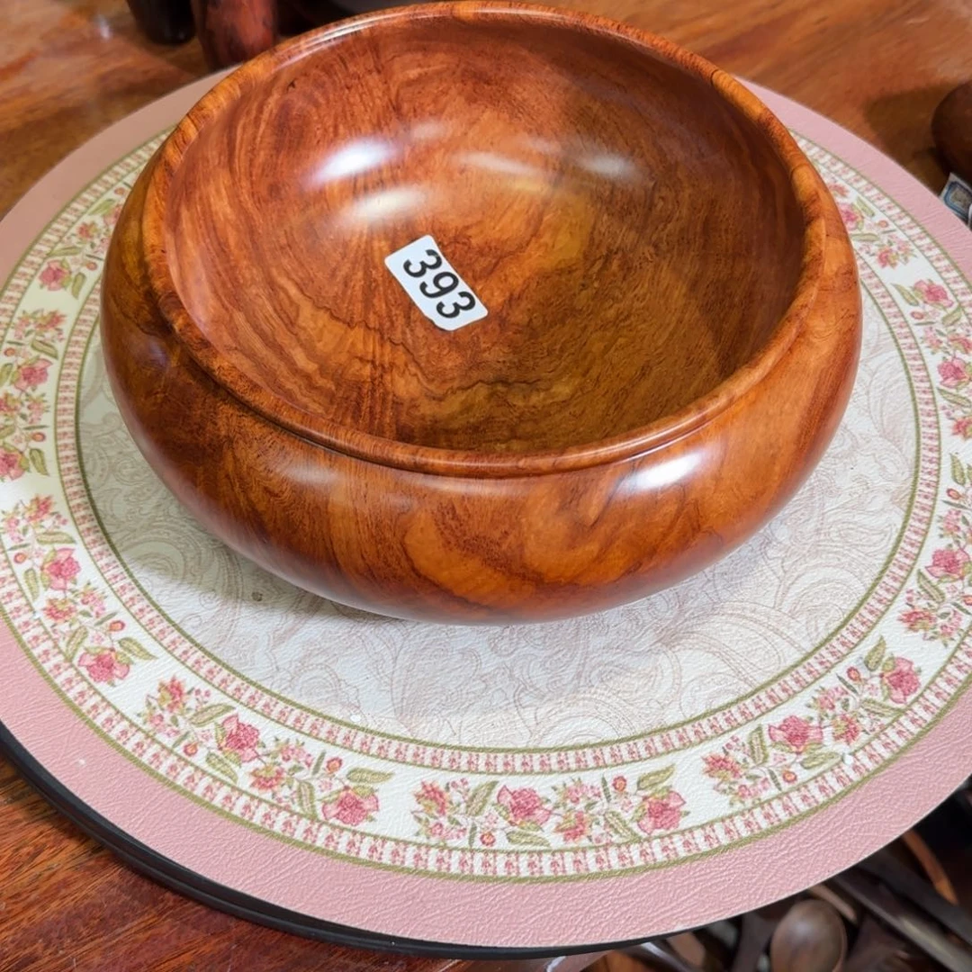 大果紫檀（缅甸花梨）山*号花梨木聚宝盆24-8.5