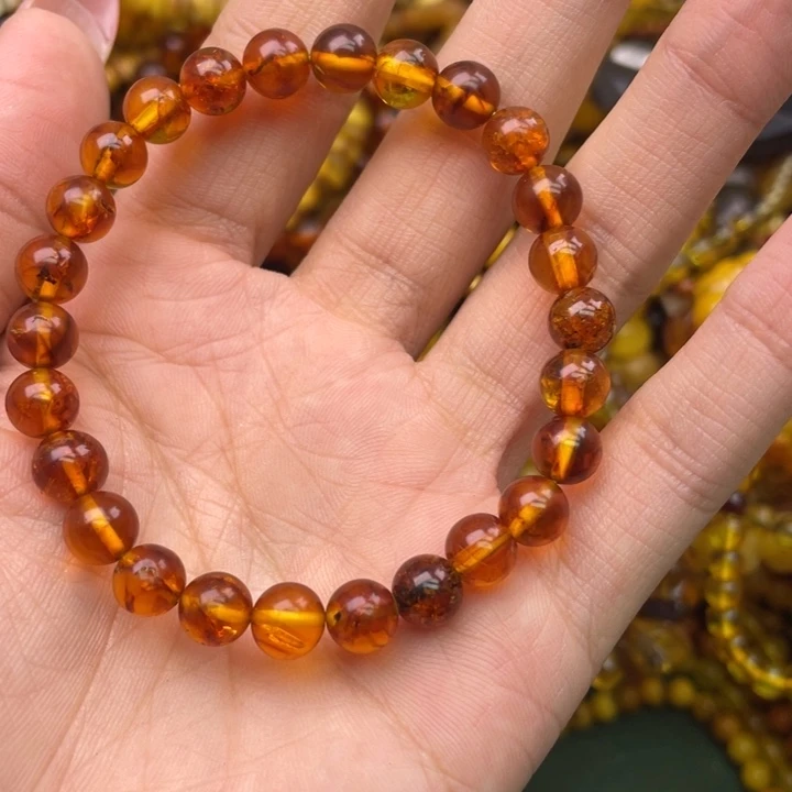 琥珀未镶嵌珠宝奇石