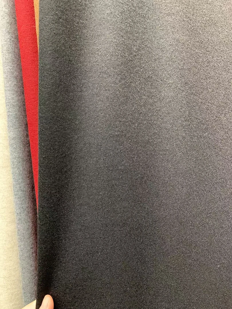 黑色 针织山羊绒布料