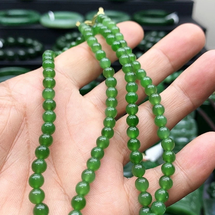 【闪购商品】和田玉（碧玉）颈饰未镶嵌