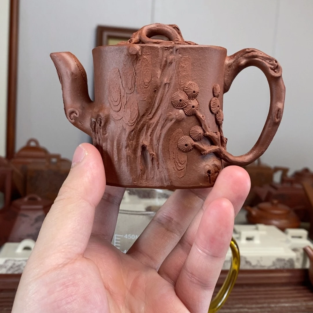 茶壶紫砂原矿泥料传统工艺制作