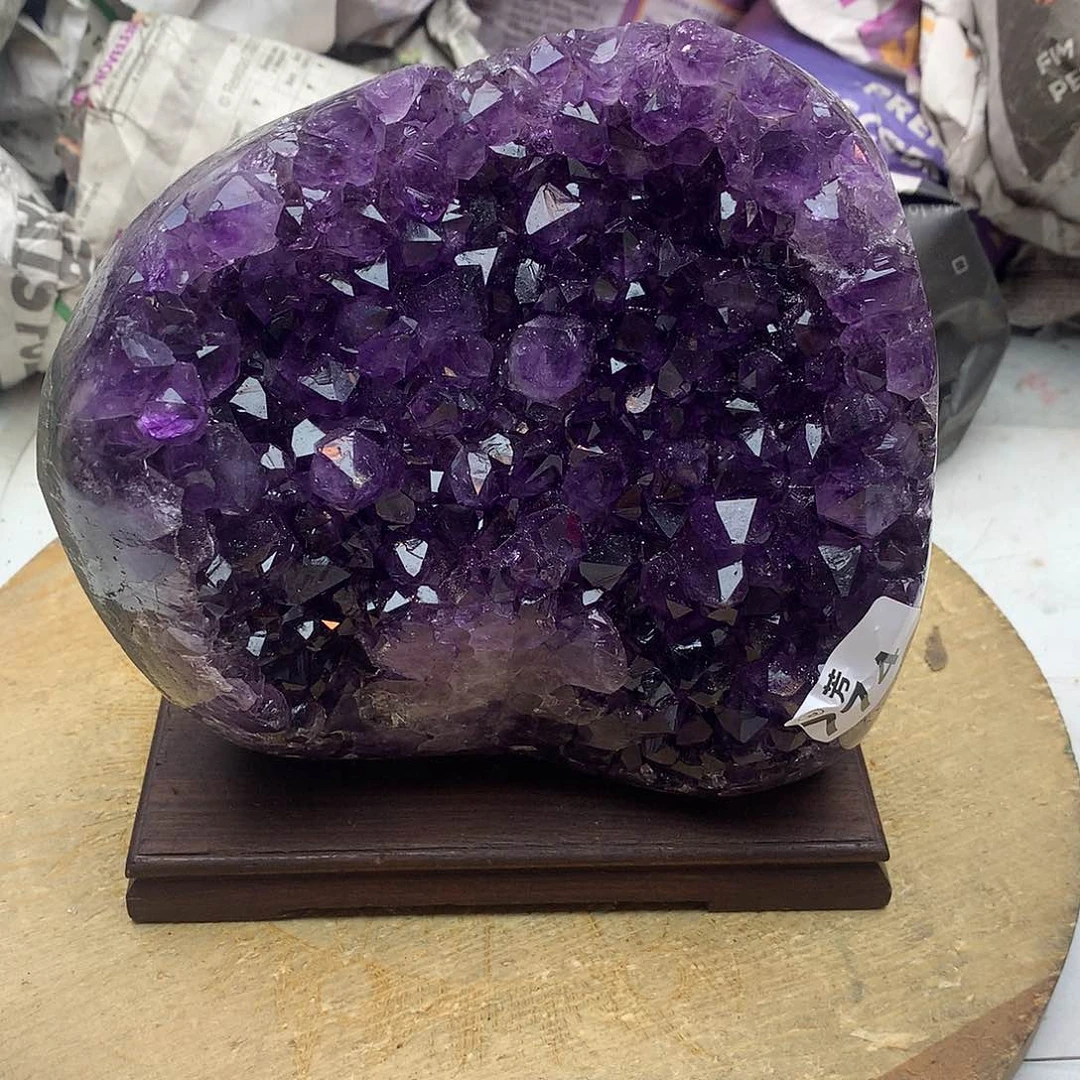 紫晶大型摆件（非配饰）未镶嵌