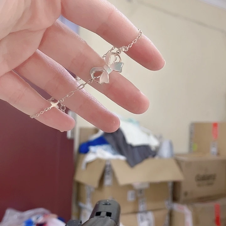 三醋酯纤维蝴蝶结手链随单发