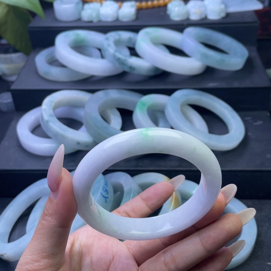 未镶嵌手镯翡翠冷*