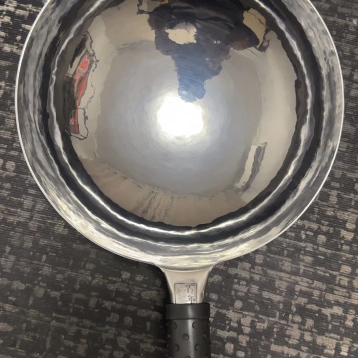 用***4熟铁手工锻打铁锅34预定