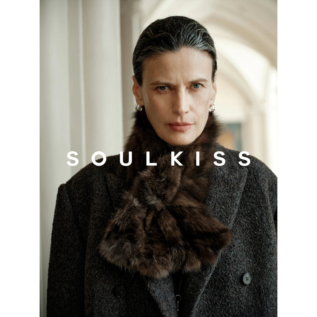 SOULKISS售完无补 黑标VIP专供俄罗斯进口双面原色水貂皮草围脖