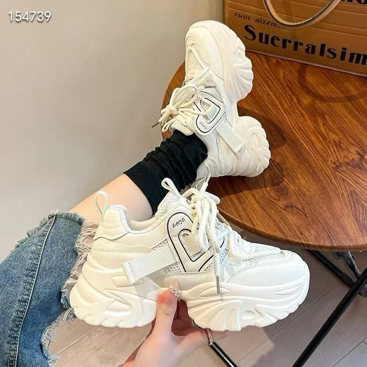 老爹鞋新款厚底增高透气轻便百搭潮流运动鞋