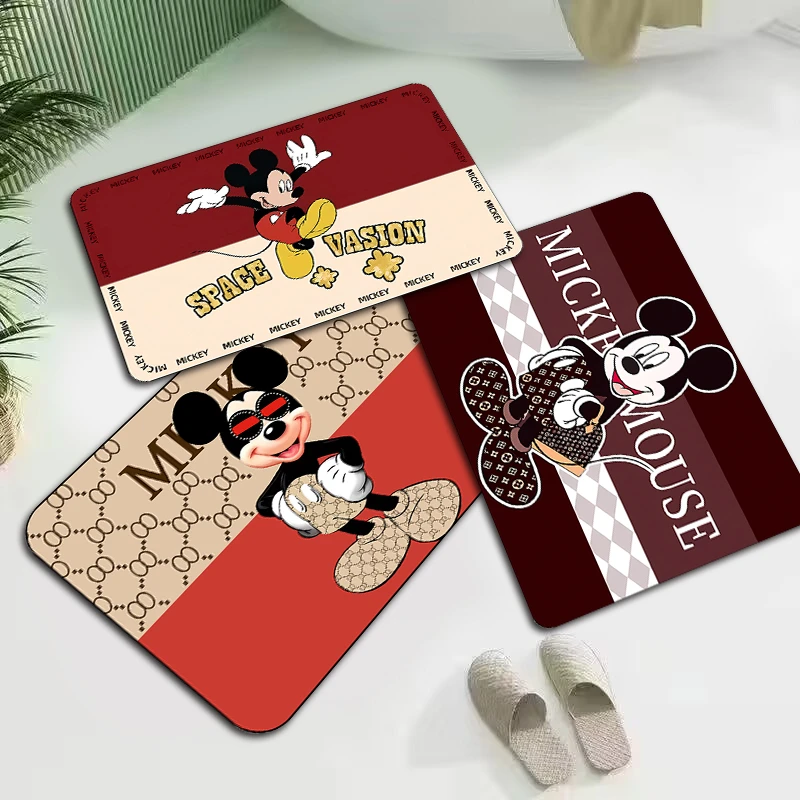 【拍一发三】新款卡通卫生间门口吸水防滑垫脚垫卡通门垫到手三块