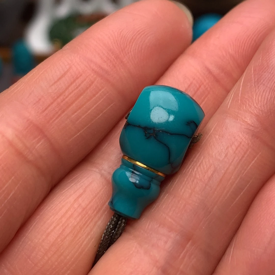 绿松石足金镶嵌配饰