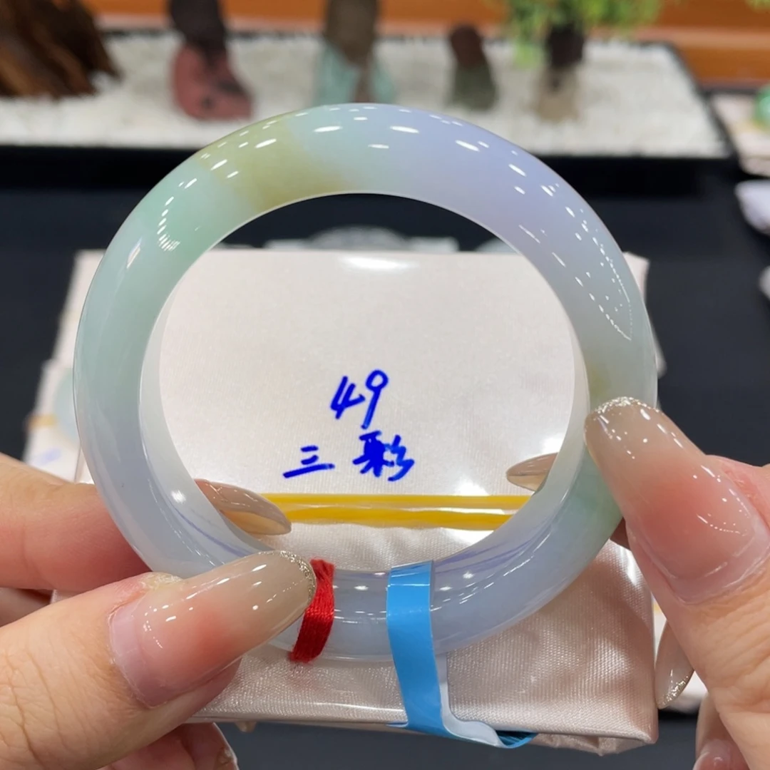 未镶嵌手镯翡翠缅甸天然翡翠手镯