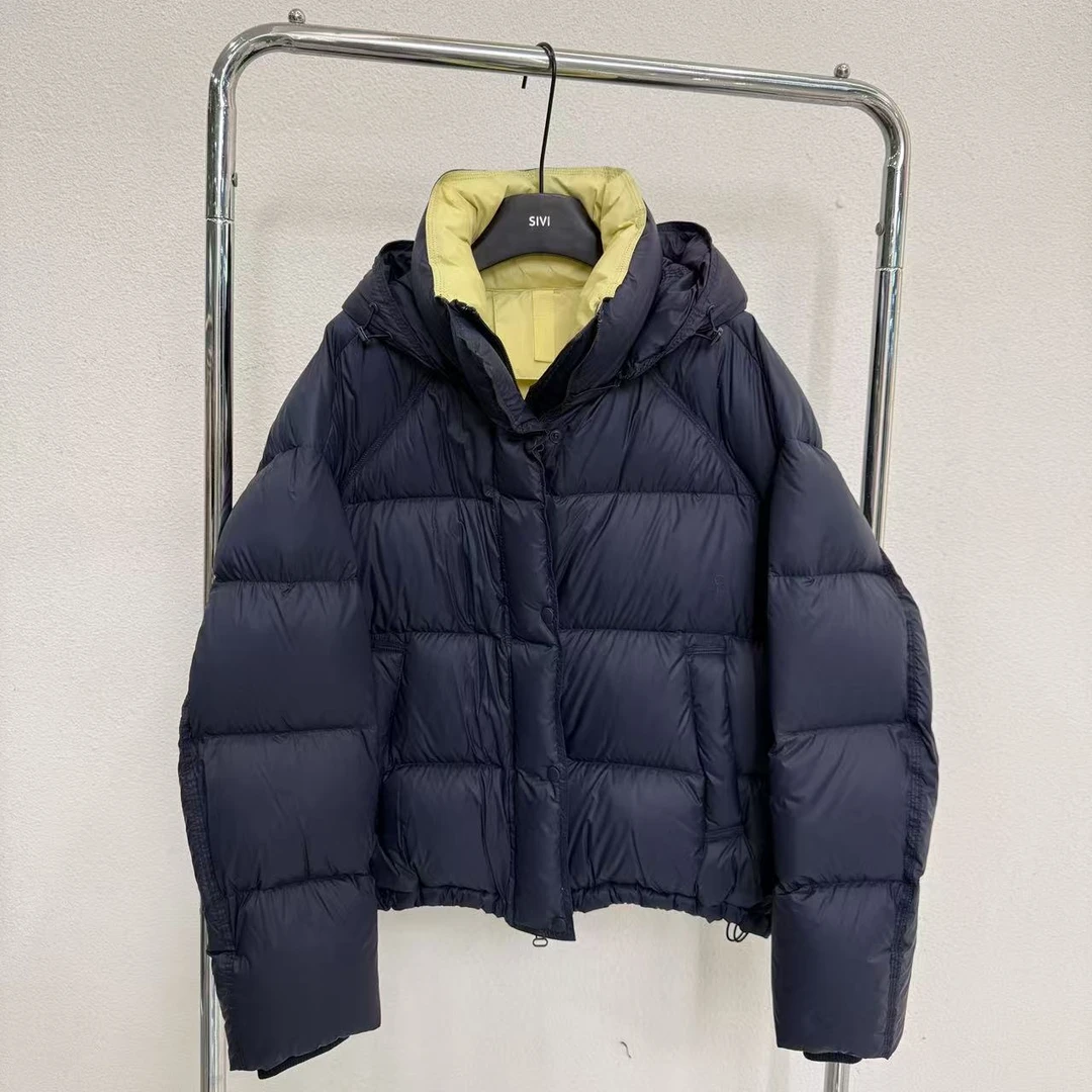 【熙薇品牌】 休闲设计师羽绒服Ad9012
