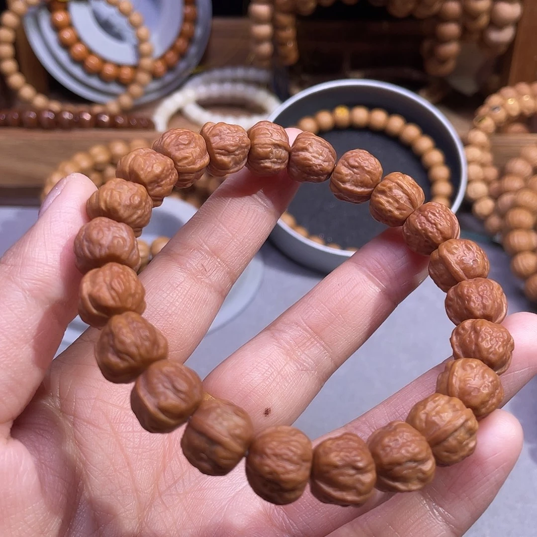 猴头核桃吊坠三角箭毒蛙12mm全品