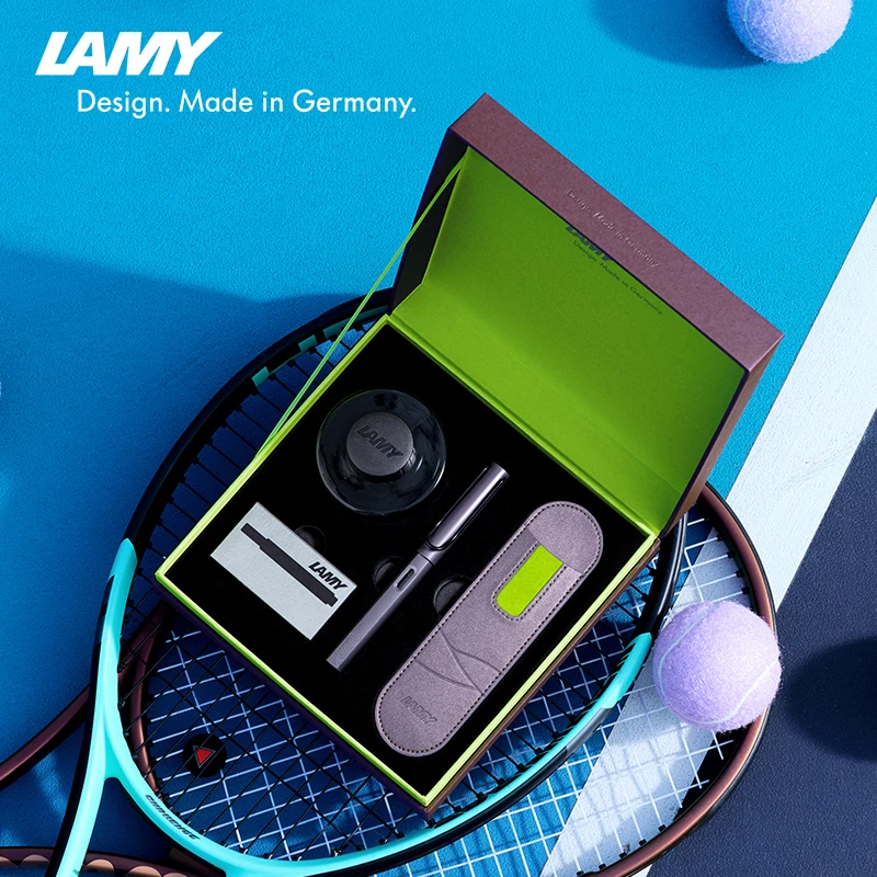 LAMY/凌美官方旗舰店 恒星运动钢笔礼盒温网紫唤醒蓝礼盒送礼推荐