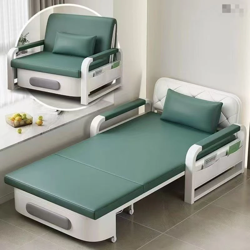 单人沙发床折叠两用2025年新款客厅折叠床小户型阳台多功能伸缩床