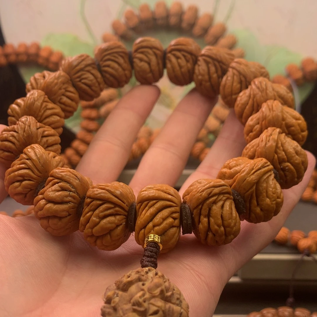 【闪购商品】桃核手串26麒麟手持