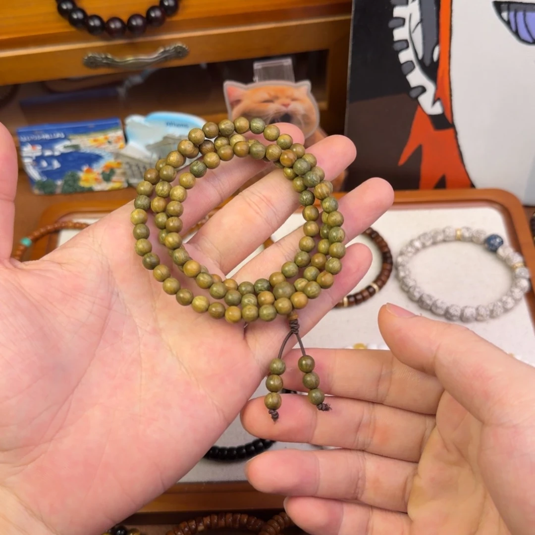 维腊木（绿檀）手串/手链