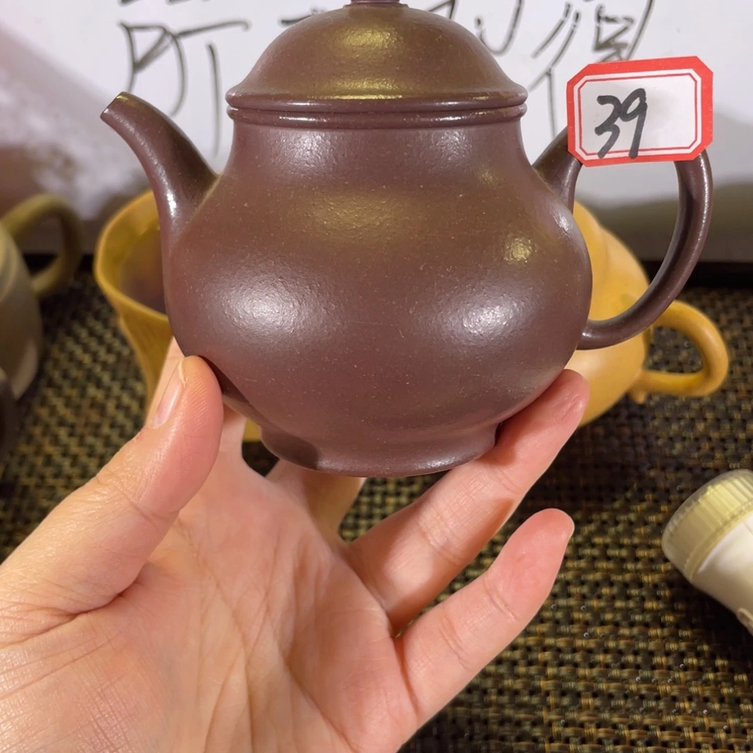 茶壶紫砂潘壶紫泥