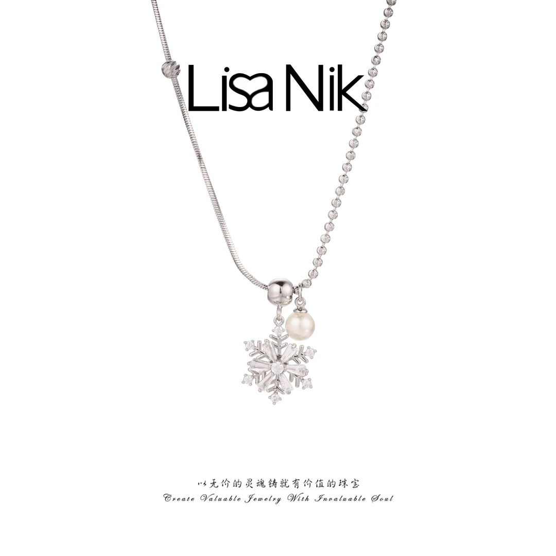 铜合金项链 【Lisa Nik】美·简约百搭时尚项链（50cm）LSK-C-32108