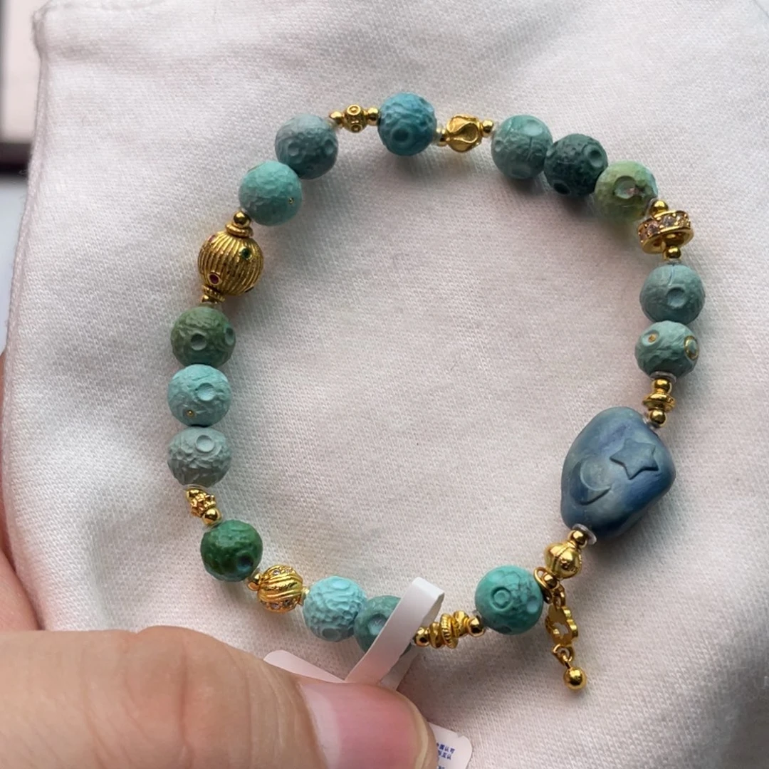 绿松石未镶嵌手串