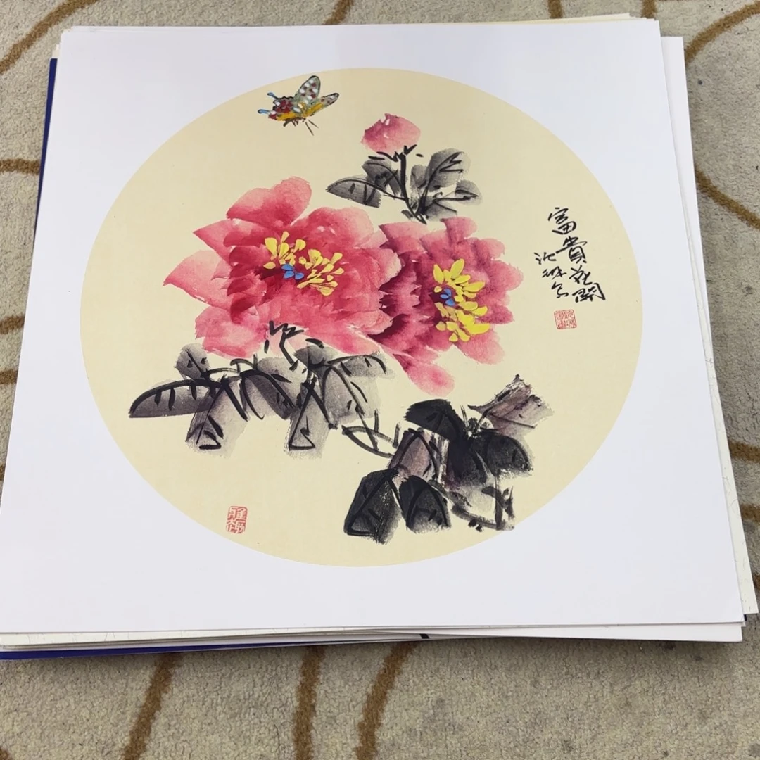 国画国画老师作品刘