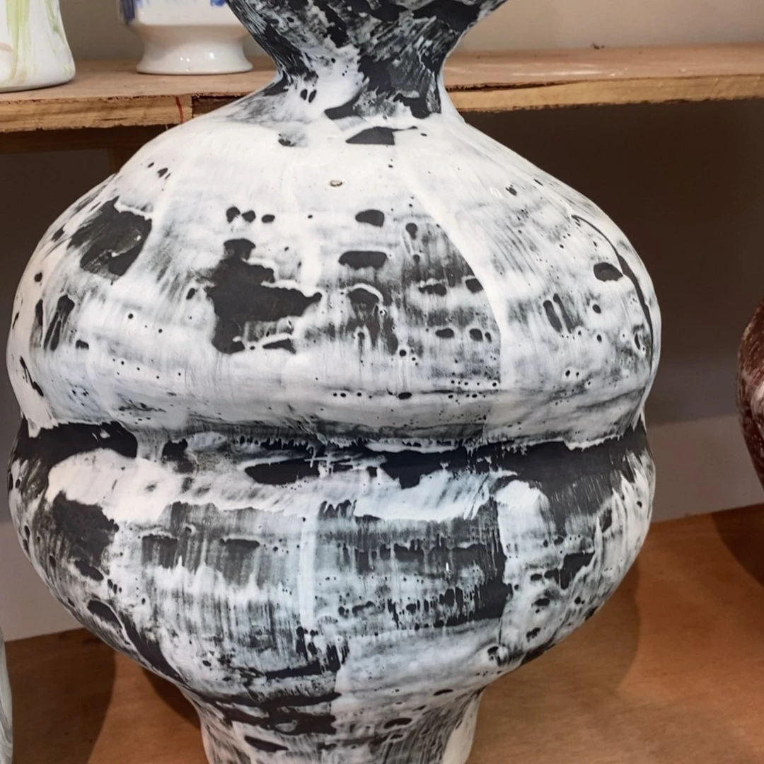 陶瓷L*R景德镇陶瓷高温花瓶