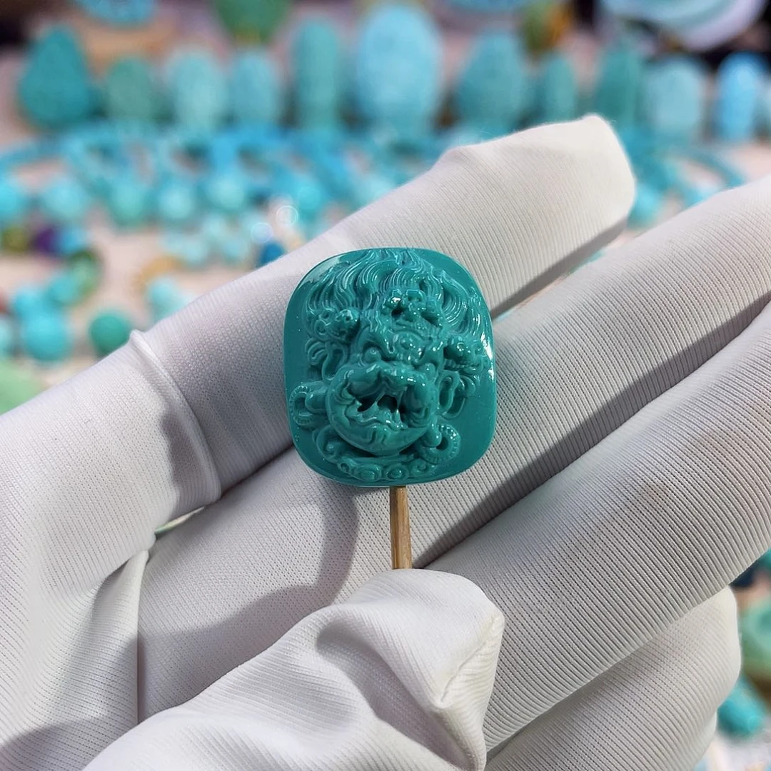 绿松石珠宝奇石未镶嵌