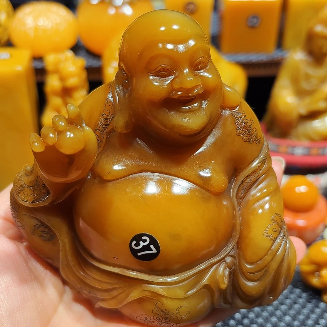 田黄石双****律石雕石雕石雕