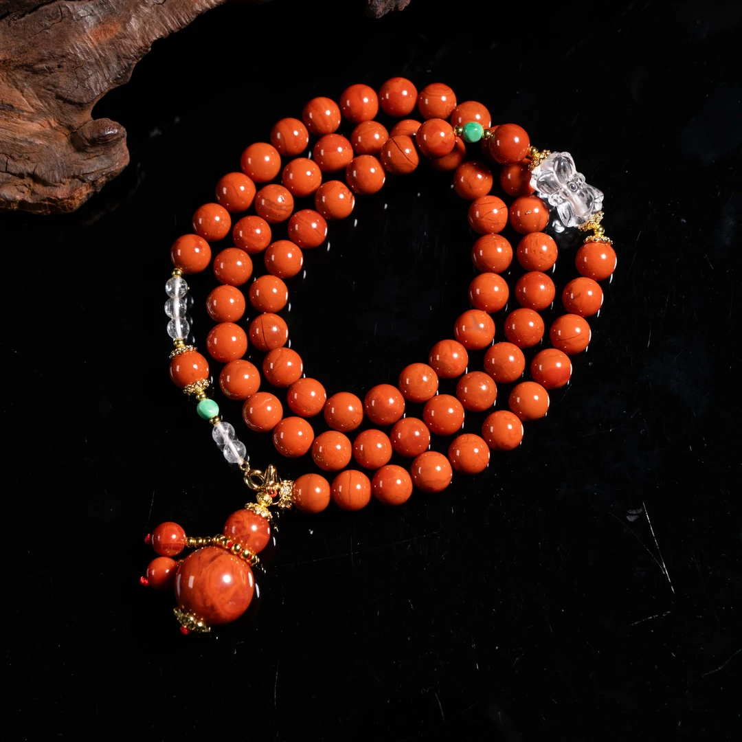 8mmT南红DIY项链/109620680【多样发其一】