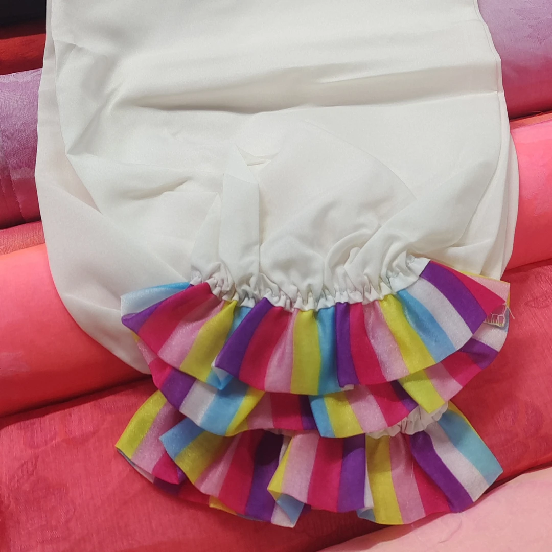 朝鲜族舞蹈衬裤（雪纺花边款）