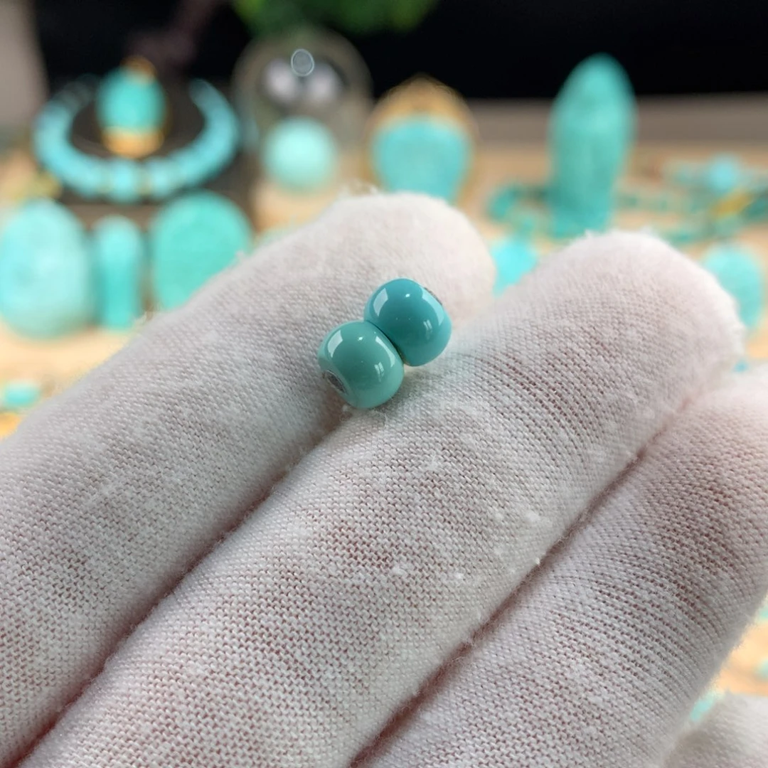 绿松石未镶嵌配珠卡7.5五**层