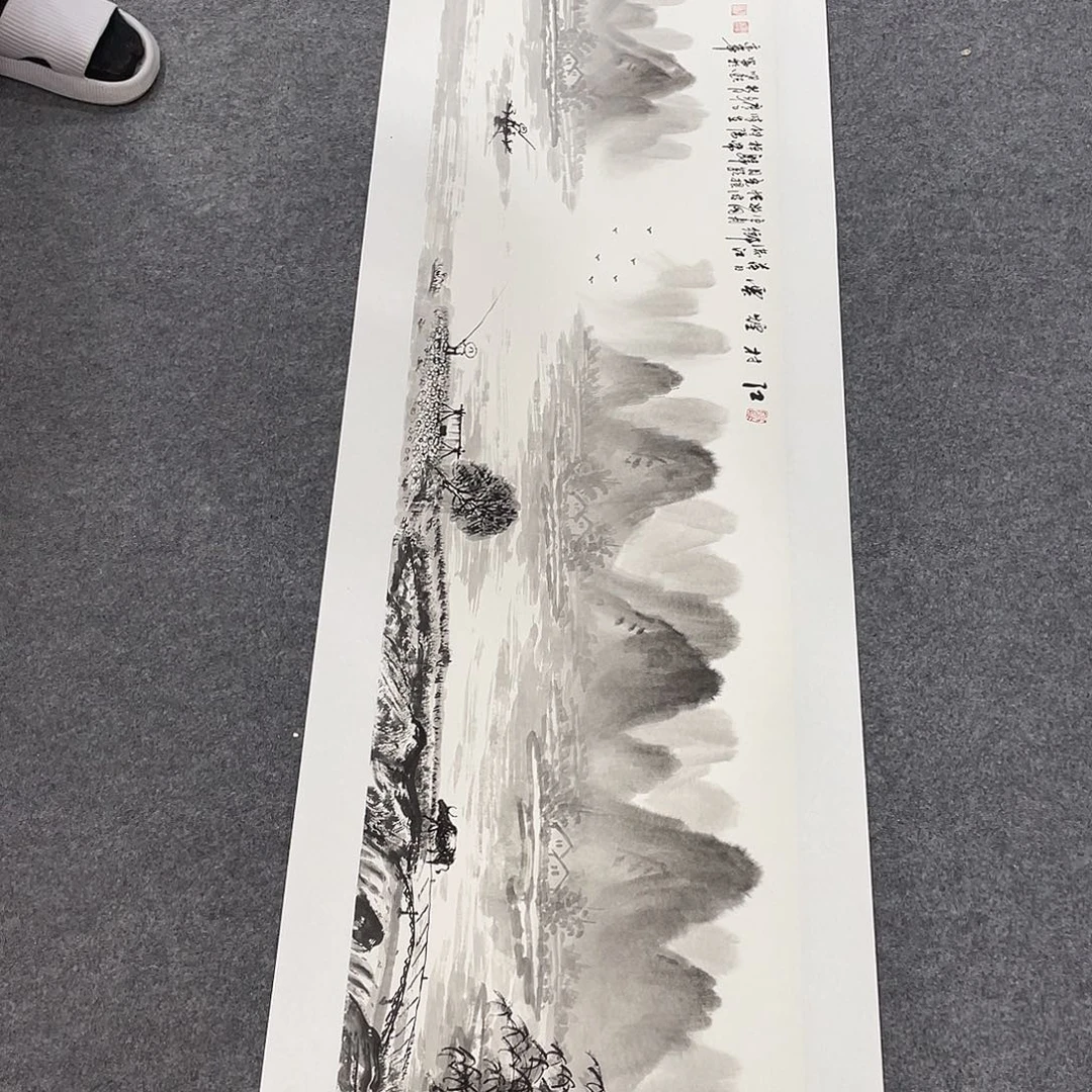 国画今天早上作品展示