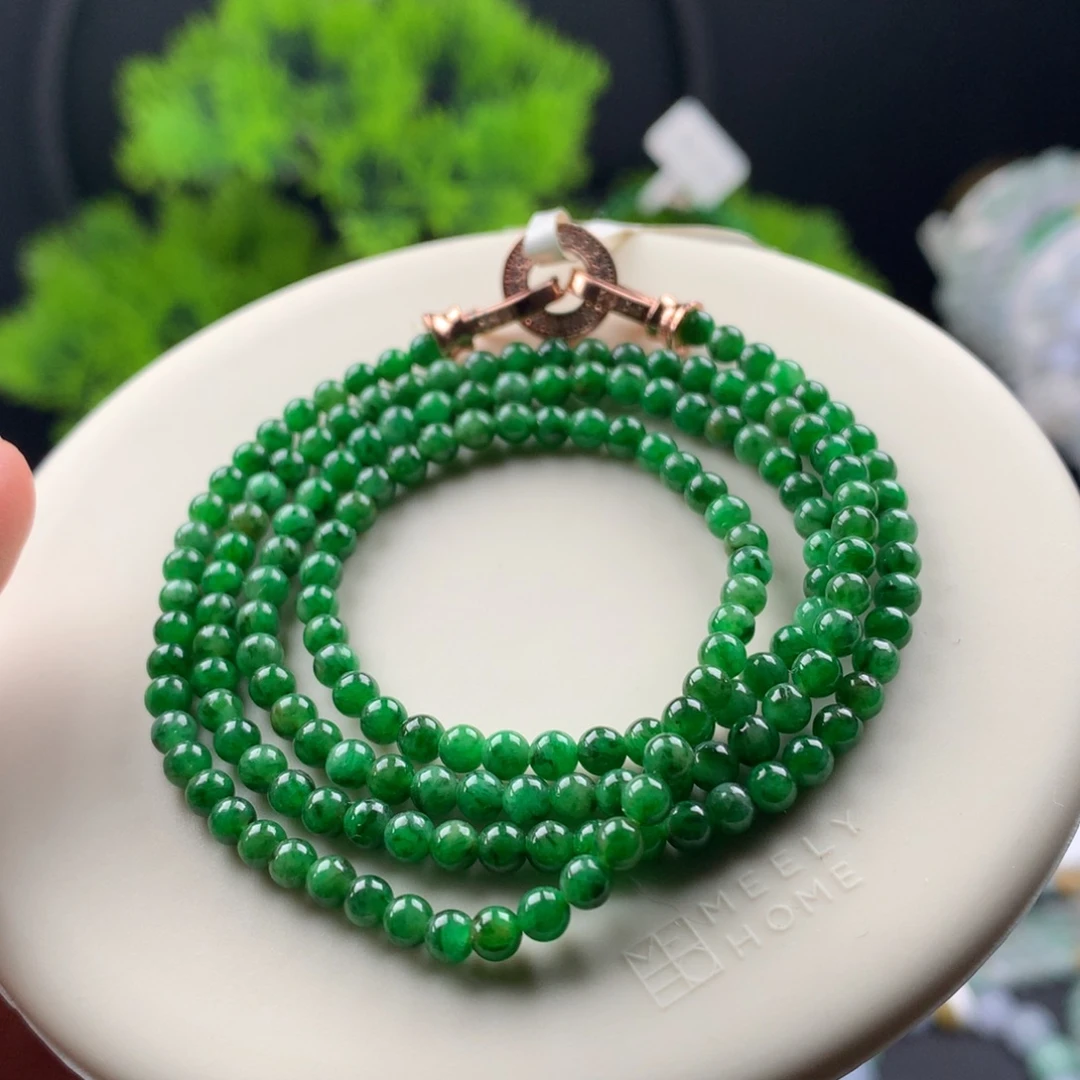 未镶嵌手链翡翠卡3.5