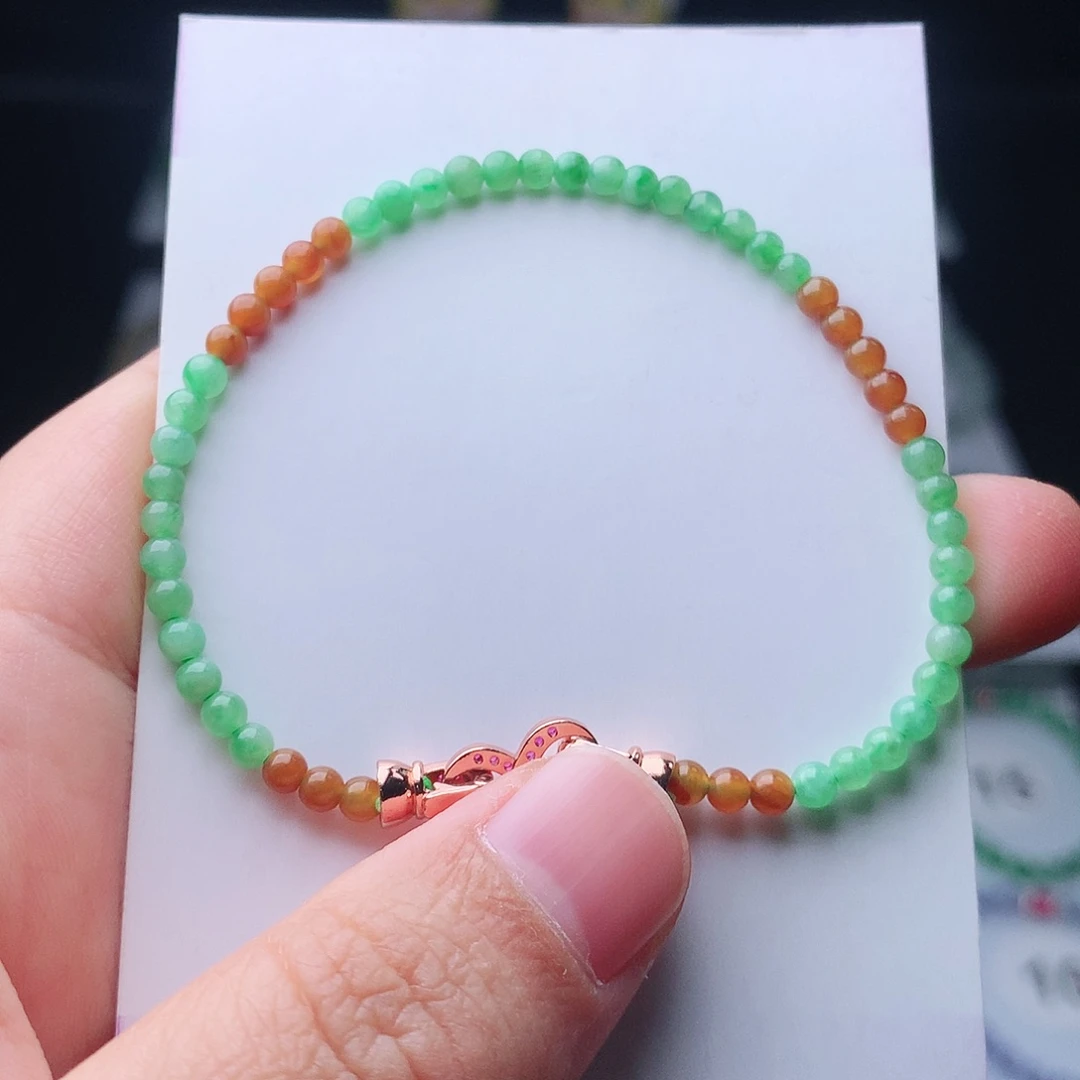 翡翠未镶嵌手链翡翠
