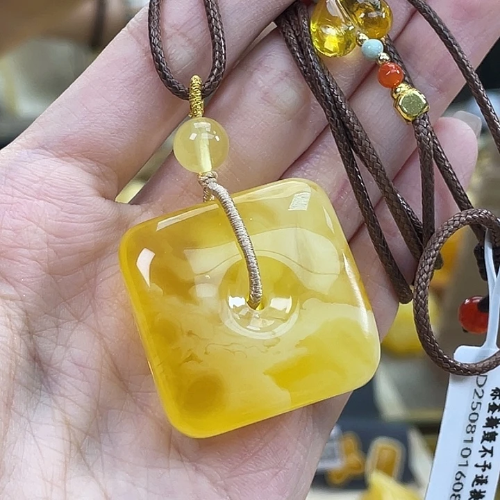 琥珀未镶嵌珠宝奇石琥珀蜜蜡J59